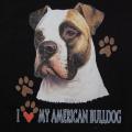 AMERICKÝ BULDOG 1 (american bulldog) -potisk na tričko