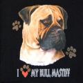 BULLMASTIFF 1 (bullmastif) na tričko