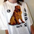 ŠARPEI -SHAR PEI - potisk na tričko , polštářek