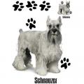 KNÍRAČ -SCHNAUZER , potisk na tričko, polštářek 5