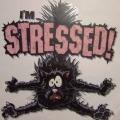 I M STRESSED-potisk kočky na tričko