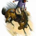 WEST TEXAS - tričko koně