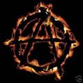 FLAMING ANARCHY- potisk na tričko