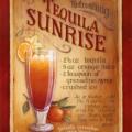 TEQUILA SUNRISE DRINK - tekila rec ept na tričko
