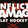 INFLICT DAMAGE - nápis na tričko