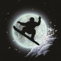 SNOW BOARDER MOON